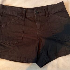 Classic Black Women's Cargo Shorts